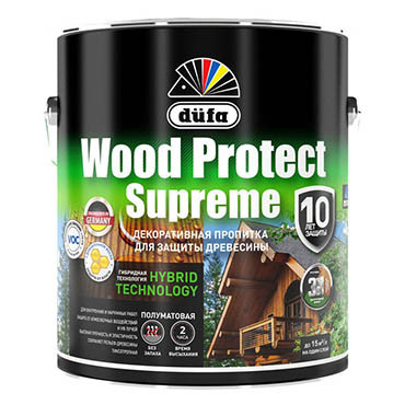 WOOD PROTECT Supreme, тиковое дерево 2,5л "Dufa" Пропитка