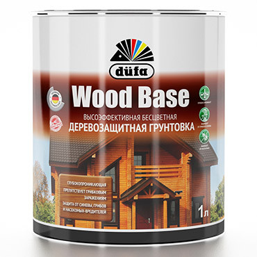 WOOD BASE бесцветный 1л "Dufa" Грунт (под заказ)
